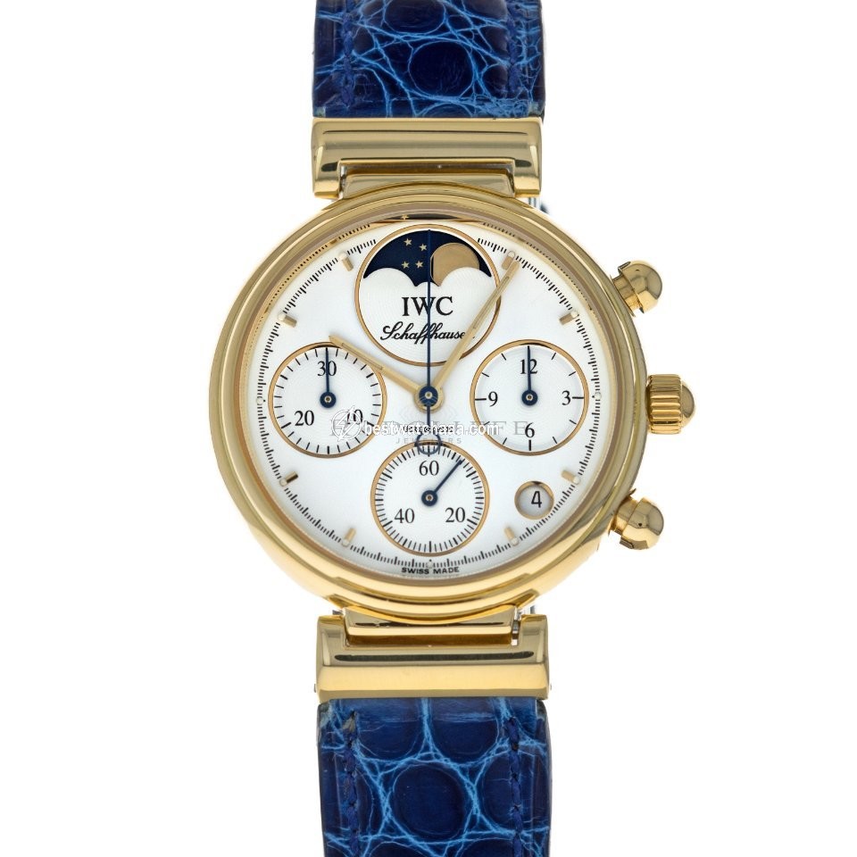 IWC Da Vinci Chronograph Womens watch Quartz Yellow gold IW3735