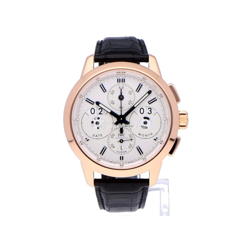 IWC Ingenieur Perpetual Calendar Digital Date-Month Mens watch Unisex Automatic Red gold IW381701