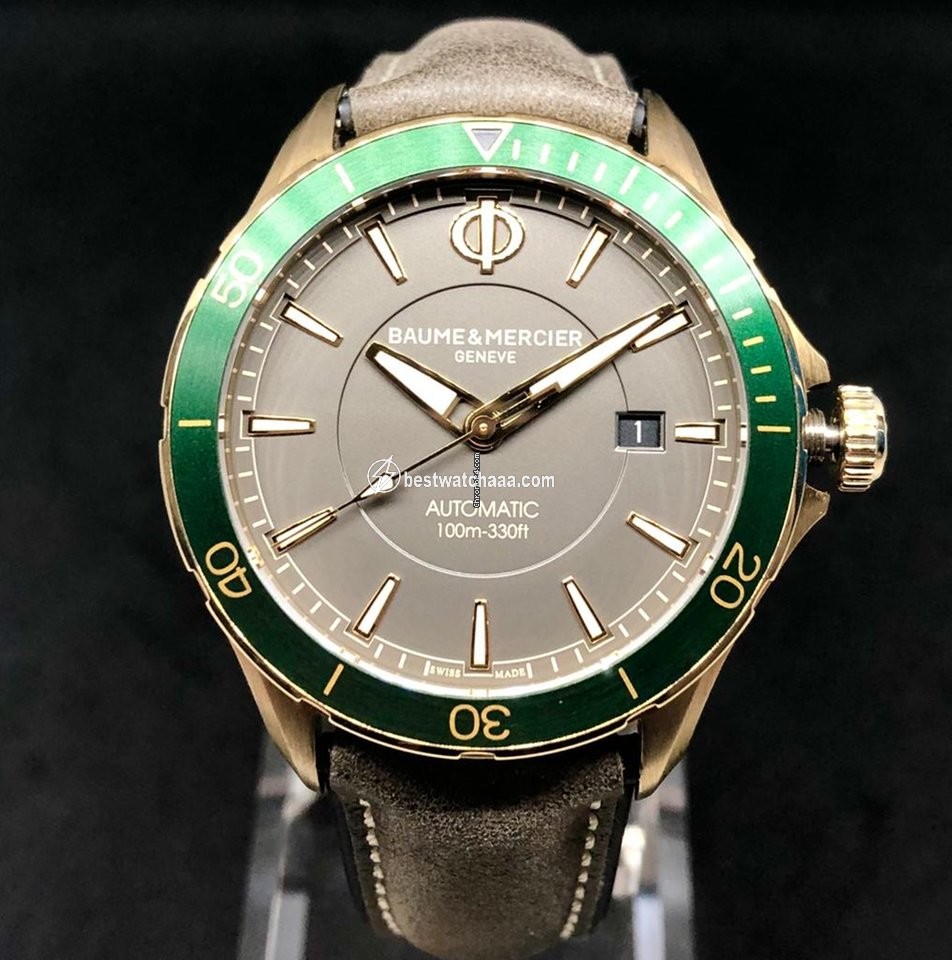 Baume & Mercier Clifton Mens watch Unisex Automatic Bronze M0A10565