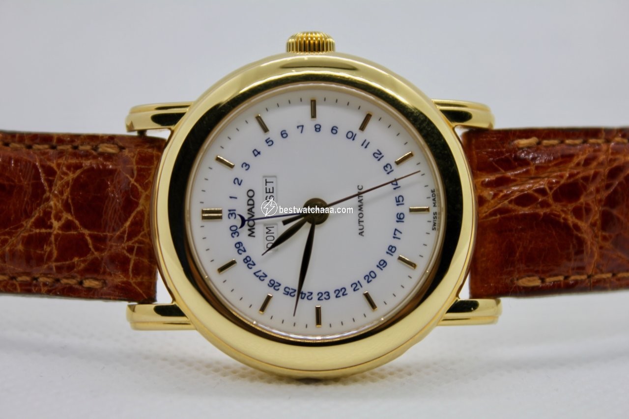 Movado Mens watch Unisex Automatic Yellow gold 40 B1 870 3 420 JMI