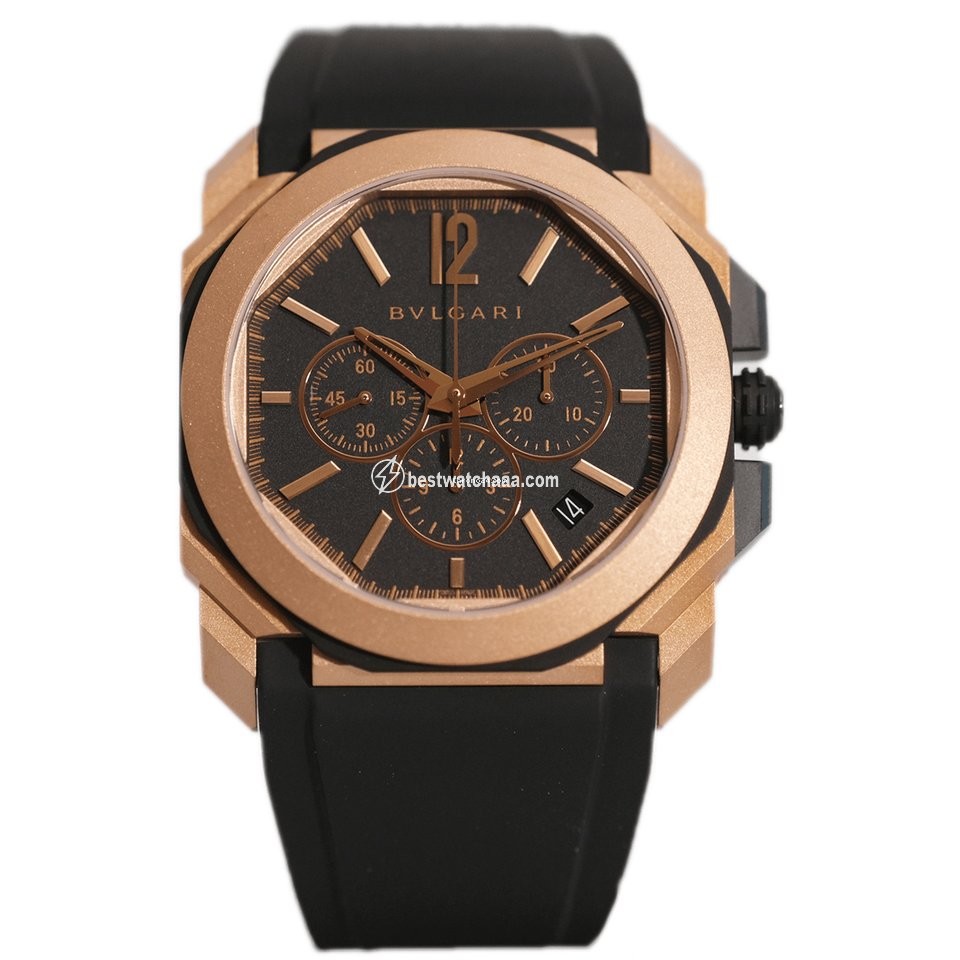 Bulgari Octo Mens watch Unisex Automatic Gold Steel 103204 BGOP41BGLCH