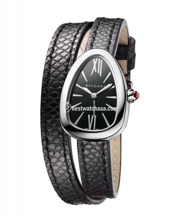 Bulgari Serpenti Womens watch Quartz Steel 102782 SPS27BSL