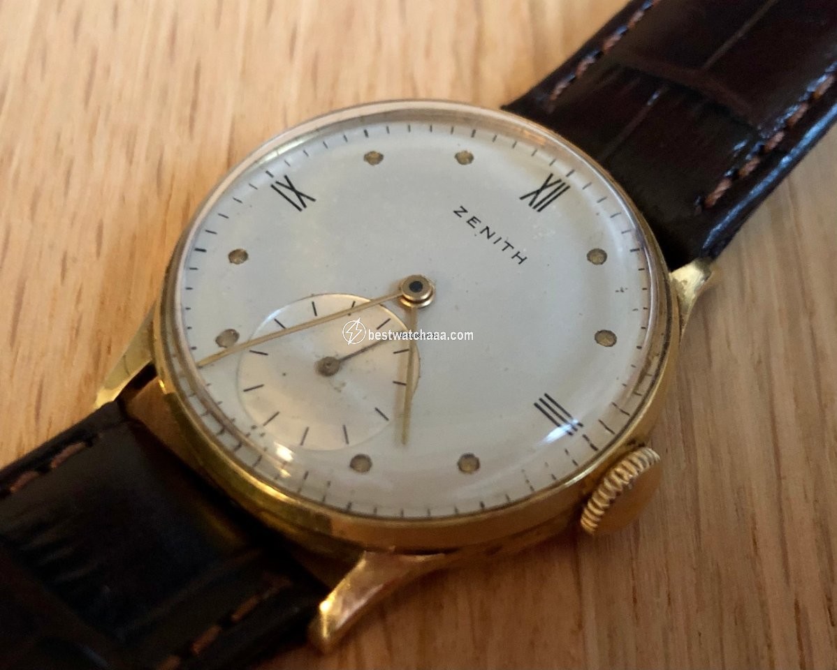 Zenith Mens watch Unisex Manual winding Yellow gold 398077 124 12 4