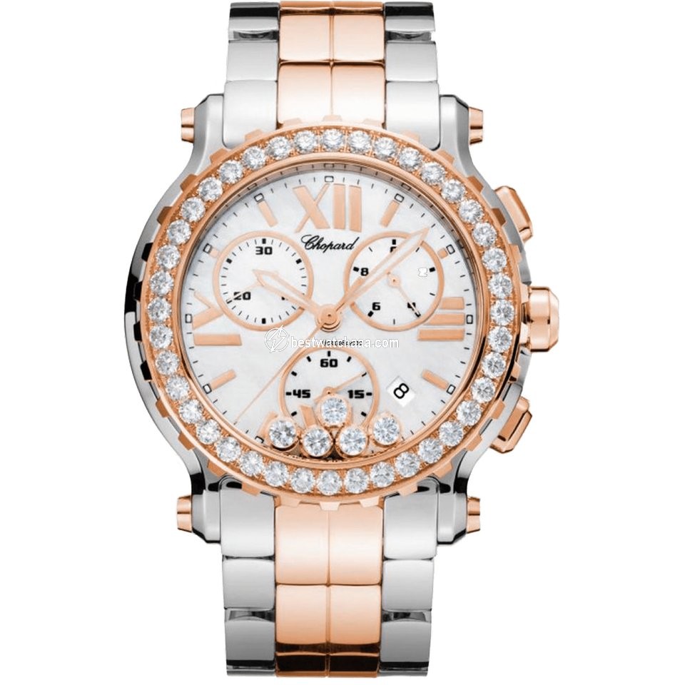 Chopard Happy Sport Mens watch Unisex Quartz Gold Steel 288506-6002