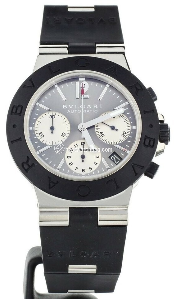 Bulgari Mens watch Unisex Automatic White gold ACW38G
