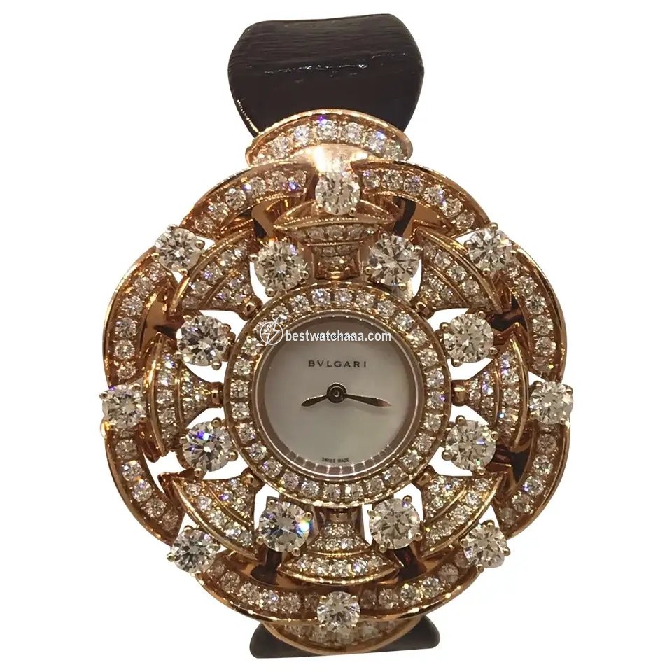 Bulgari Womens watch Quartz Rose gold 102546