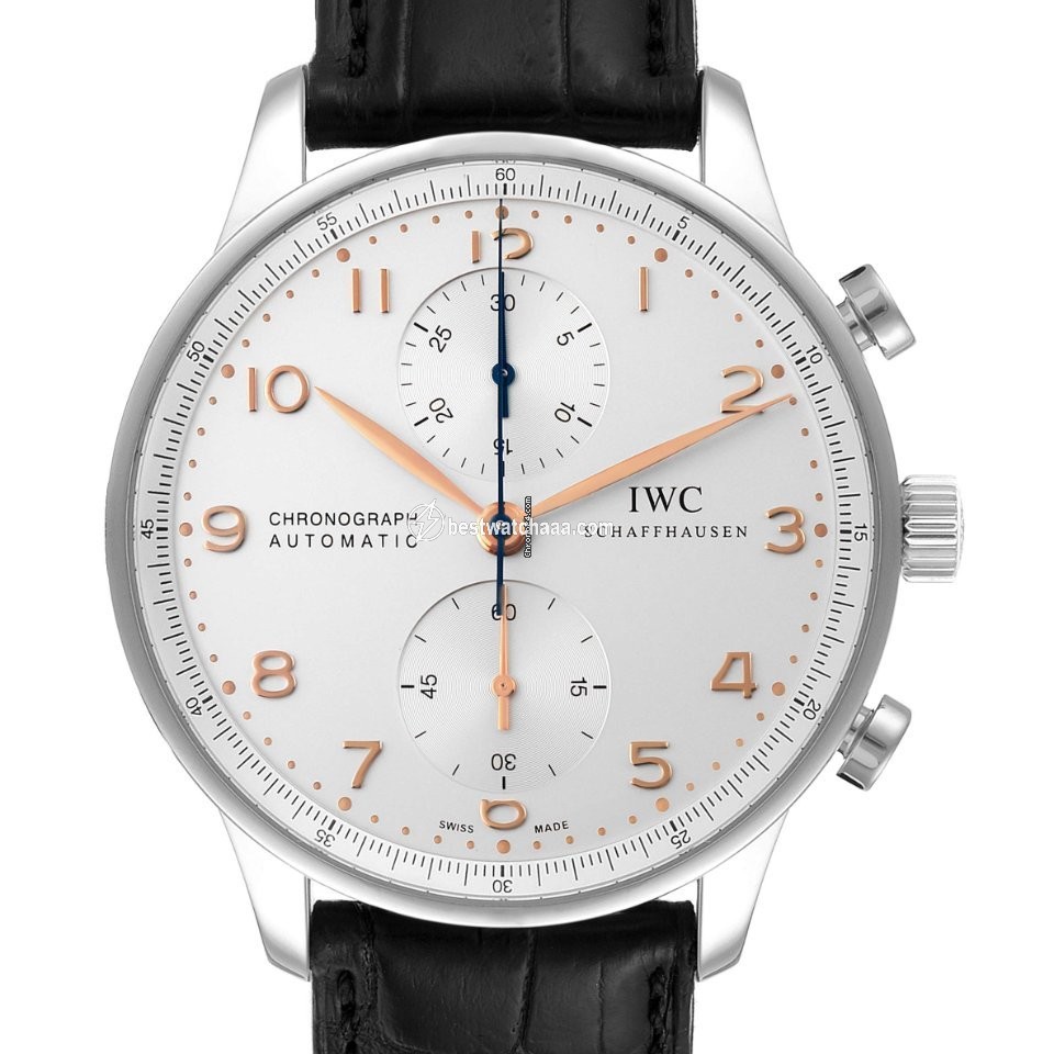 IWC Portuguese Chronograph Mens watch Unisex Automatic Steel IW371445