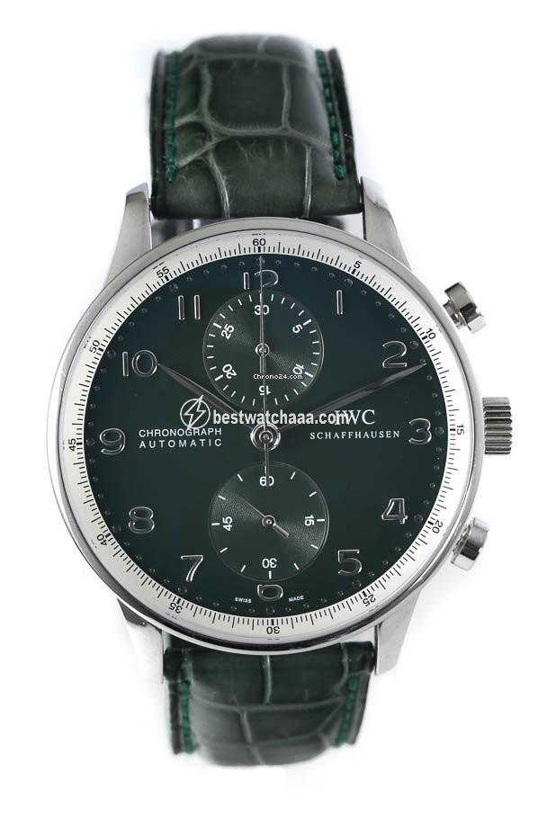 IWC Portuguese Chronograph Mens watch Unisex Automatic Steel IW3714-30
