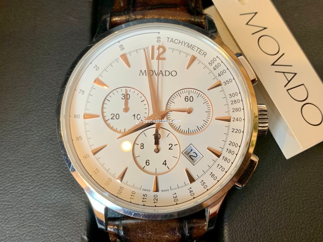 Movado Circa Quartz Steel 0606576