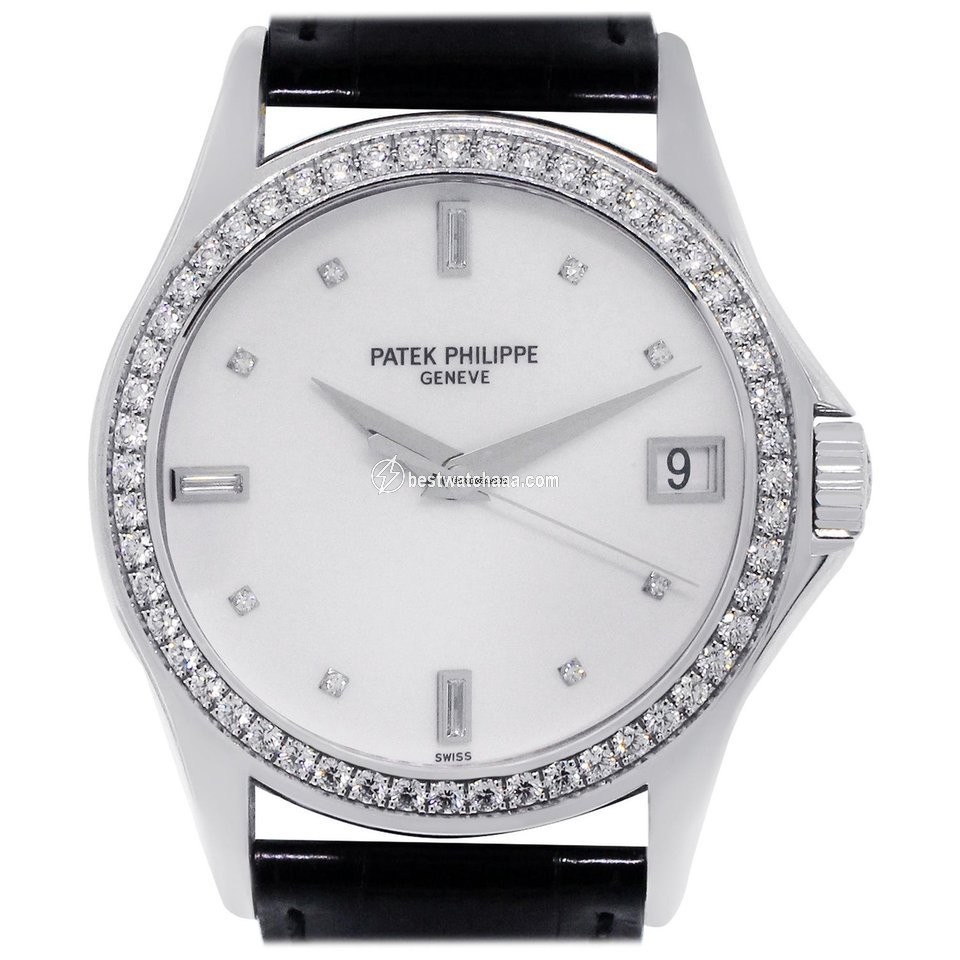 Patek Philippe Calatrava Mens watch Unisex Automatic White gold 5108G-012