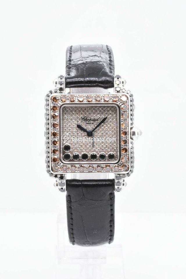 Chopard Happy Sport Womens watch Quartz White gold 27 6730-415