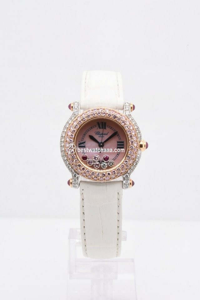 Chopard Happy Sport Womens watch Quartz White gold 27 6244 401