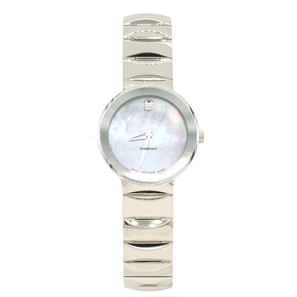 Movado Sapphire Womens watch Quartz Steel 0607048