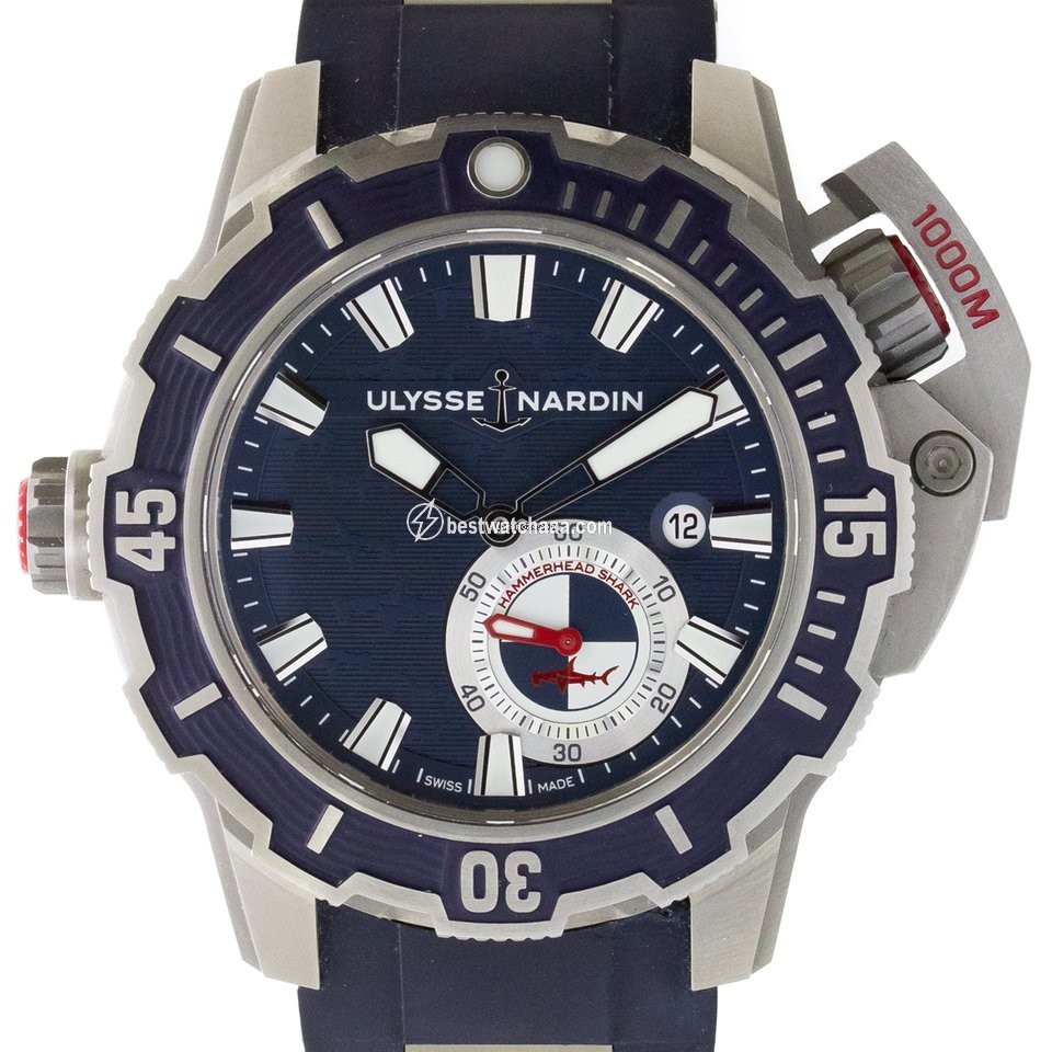 Ulysse Nardin Hammerhead Shark Mens watch Unisex Automatic Titanium 3203-500LE-3 93-HAMMER
