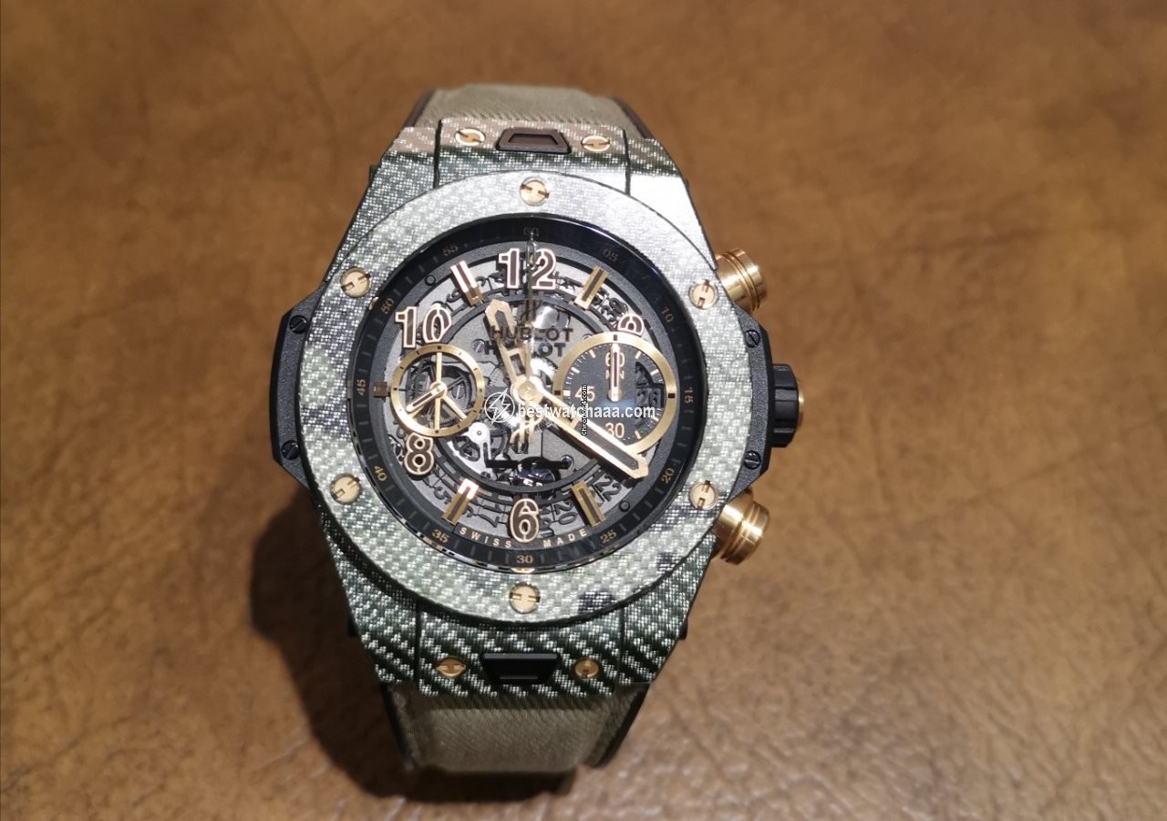 Hublot Big Bang Unico Mens watch Unisex Automatic Carbon 411.YG.1198.NR.ITI16
