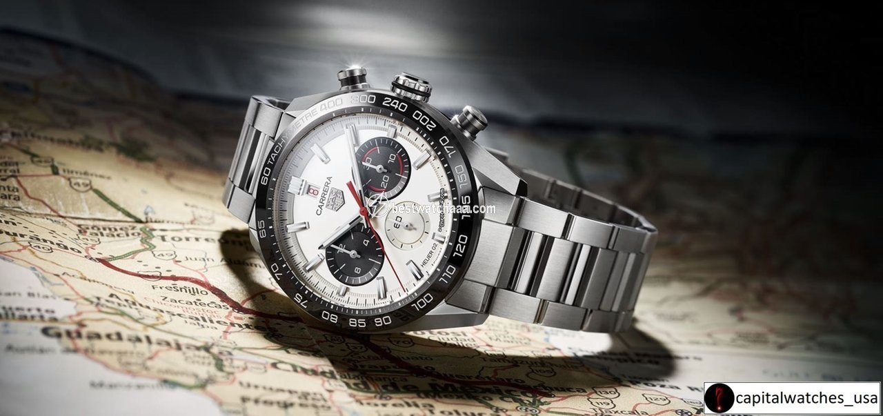 TAG Heuer Carrera Heuer-02T Mens watch Unisex Automatic Ceramic CBN2A1D.BA0643