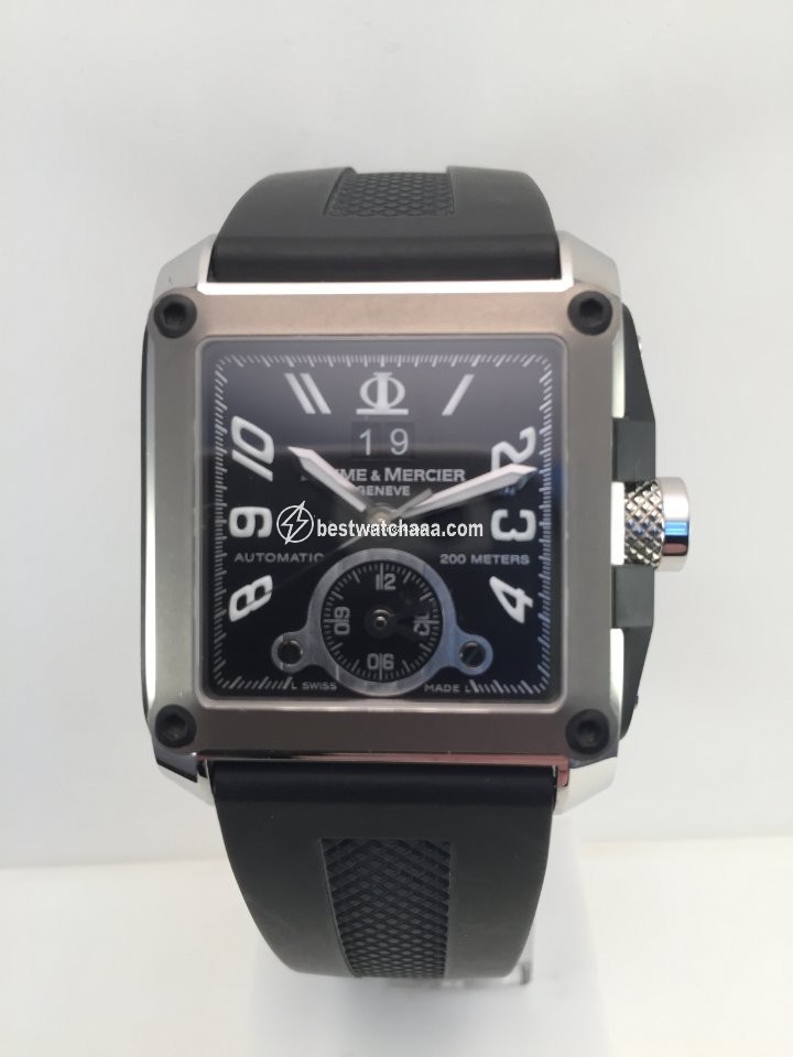 Baume & Mercier Hampton Mens watch Unisex Automatic Steel Baume et Mercier Hampton Square Magnum