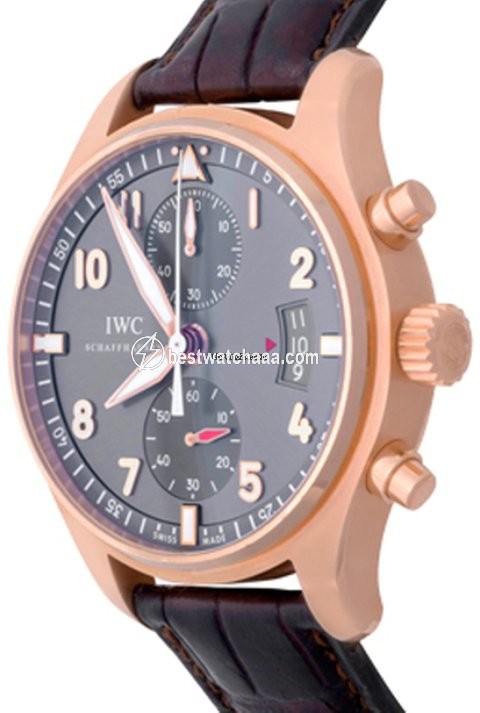 IWC Pilot Spitfire Chronograph Mens watch Unisex Automatic Rose gold IW3878-03