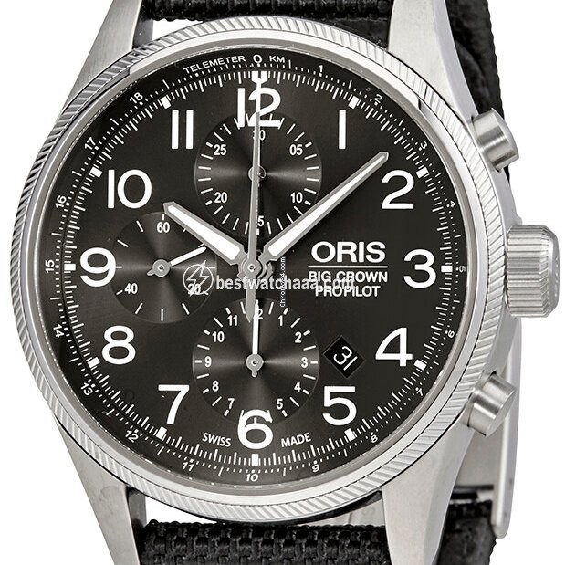 Oris Big Crown ProPilot Chronograph Mens watch Unisex Automatic Steel 01 774 7699 4063-07 5 22 15FC