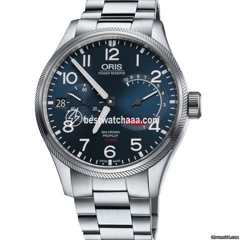 Oris Big Crown ProPilot Calibre 111 Mens watch Unisex Manual winding Steel 01 111 7711 4165-Set 8 22 19