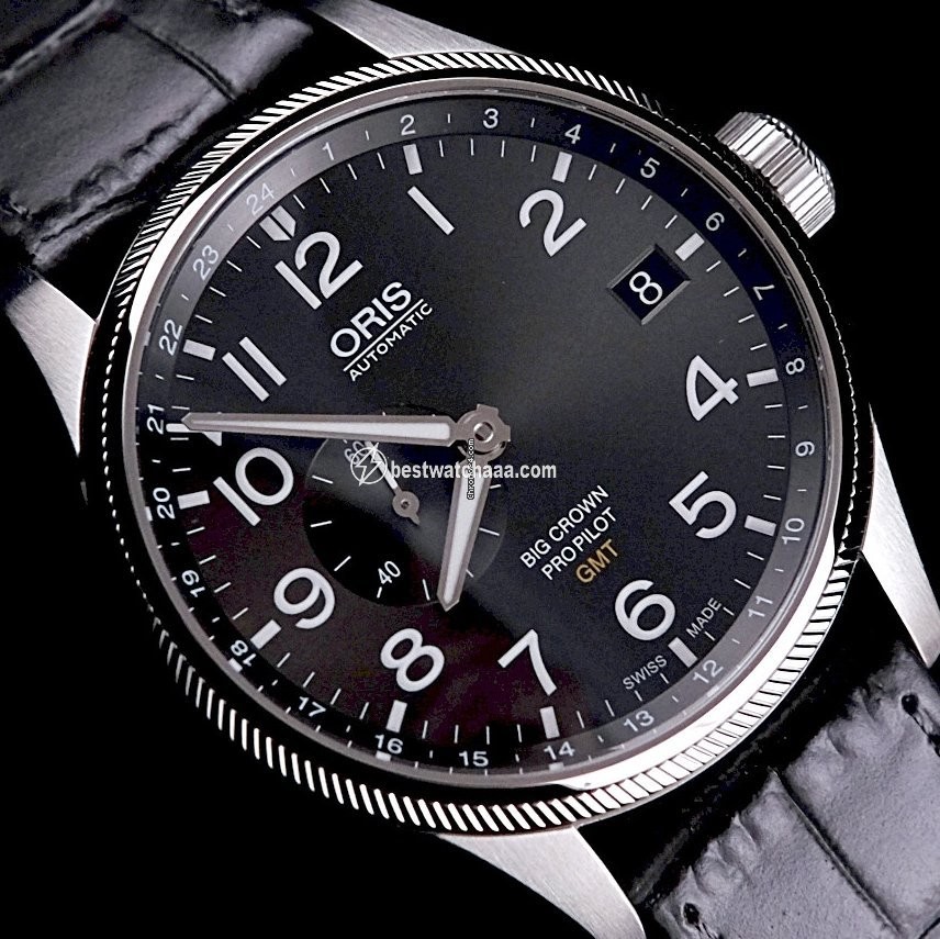 Oris Big Crown ProPilot GMT Mens watch Unisex Automatic Steel 01 748 7710 4063-07 5 22 06FC