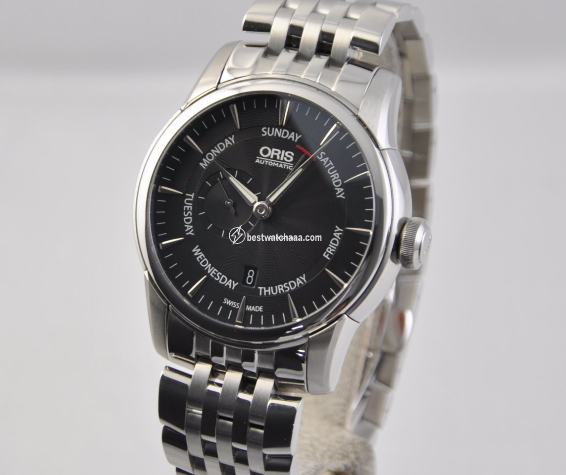 Oris Artelier Small Second Mens watch Unisex Automatic Steel 01 745 7666 4054-07 8 23 77