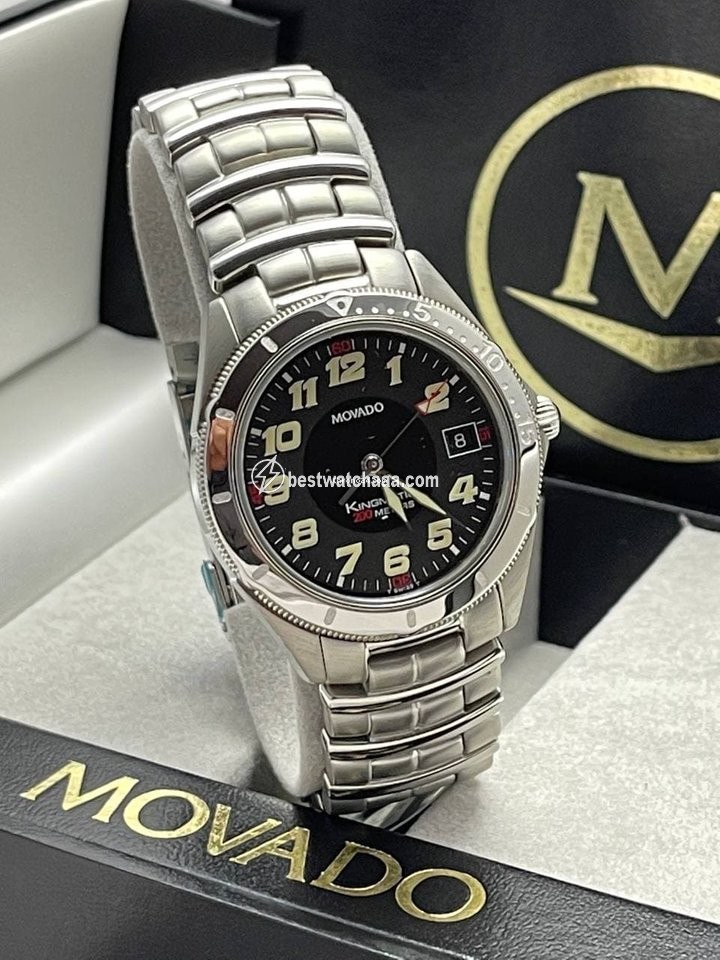 Movado Kingmatic Mens watch Unisex Automatic Steel 84-D7-877 ser. 3721235