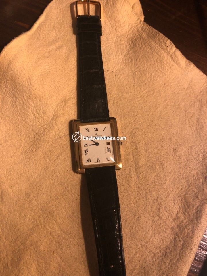 Baume & Mercier Mens watch Unisex Manual winding Yellow gold 6365N
