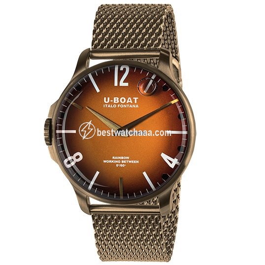 U-Boat Mens watch Unisex Quartz Steel 8468-MT