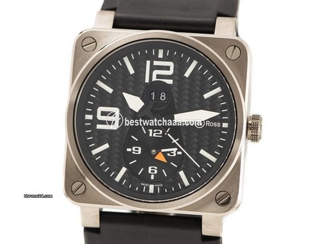 Bell & Ross BR 03-51 GMT Mens watch Unisex Automatic Titanium BR03.51GMT