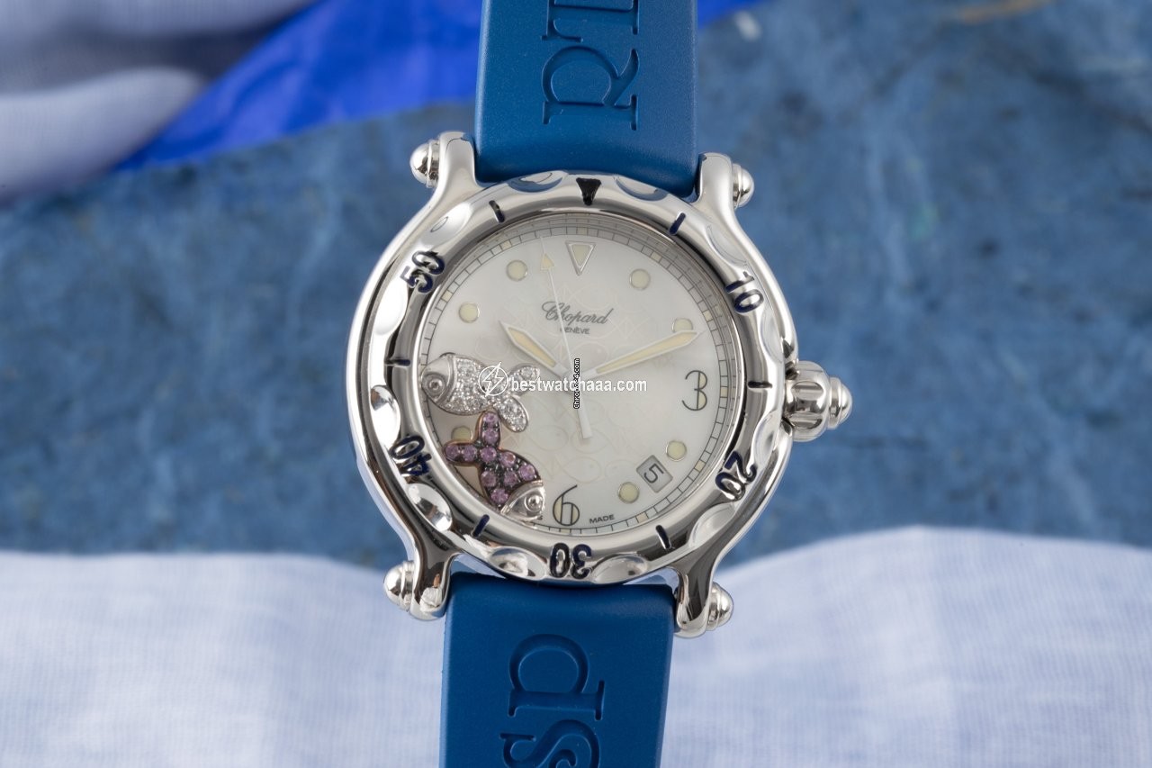 Chopard Happy Sport Womens watch Quartz Steel 28 8347 8-403