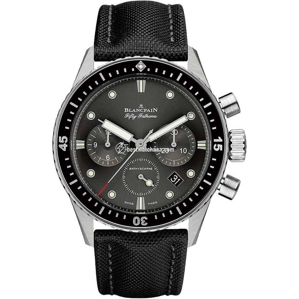 Blancpain Fifty Fathoms Bathyscaphe Mens watch Unisex Automatic Steel 5200-1110-B52A