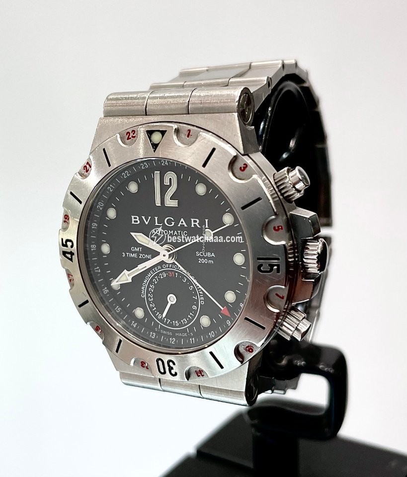 Bulgari Diagono Mens watch Unisex Automatic Steel SD38SGMT