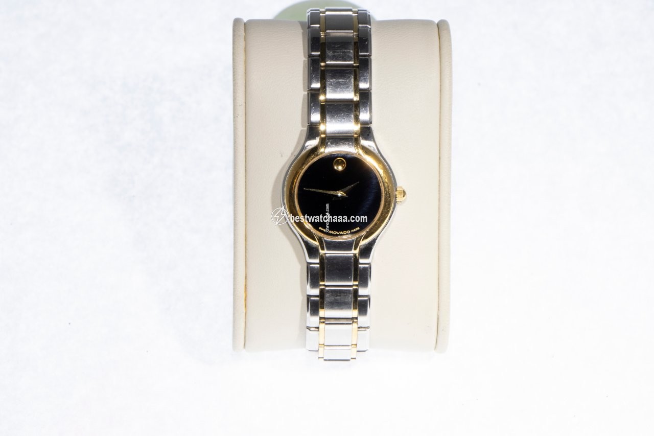 Movado Vizio Womens watch Quartz Gold Steel 4736250