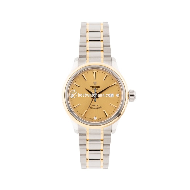 Tudor Style Womens watch Automatic Gold Steel M12103-004