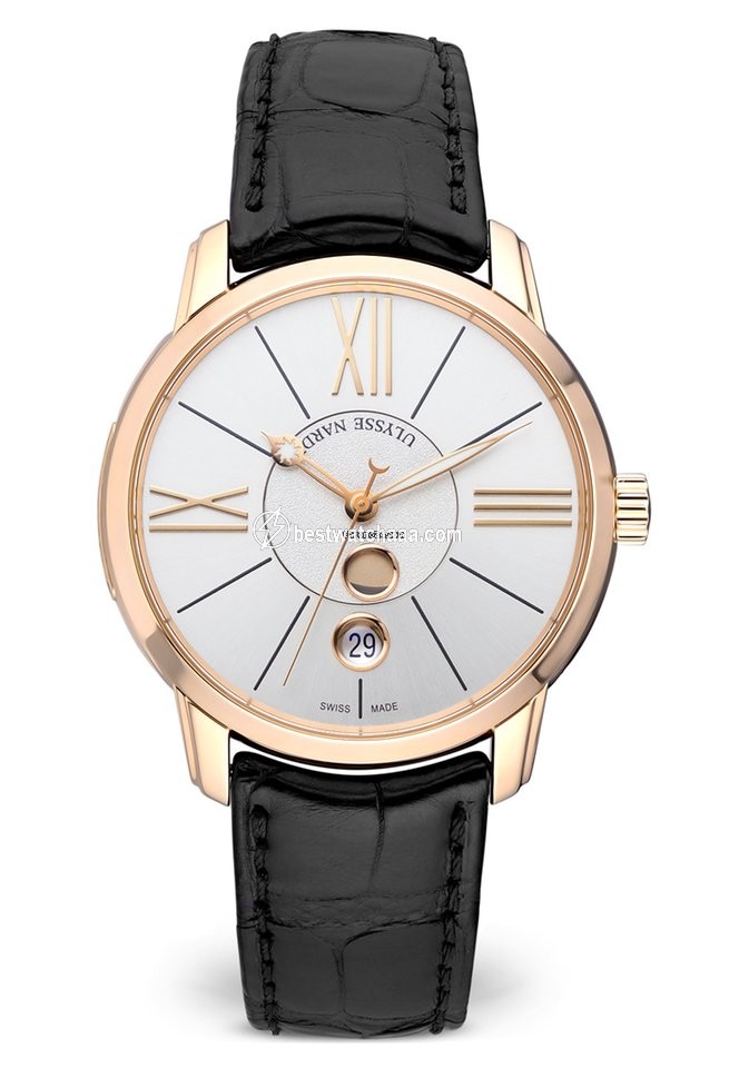 Ulysse Nardin Classico Luna Automatic Rose gold 8296-122-2 41