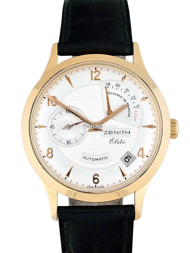 Zenith Elite Power Reserve Mens watch Unisex Automatic Rose gold 18.1125.685 01.C490