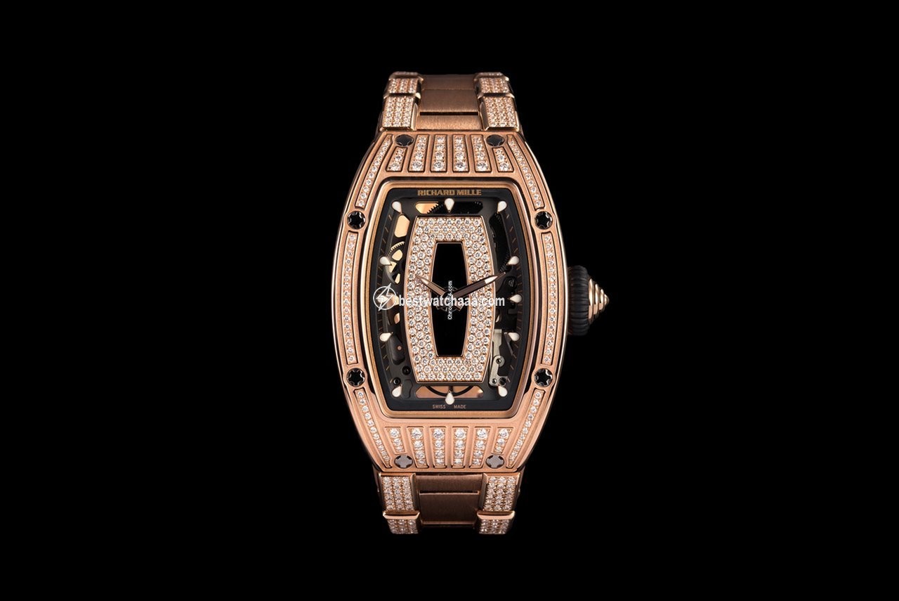 Richard Mille RM 07 Womens watch Automatic Red gold RM 07-01