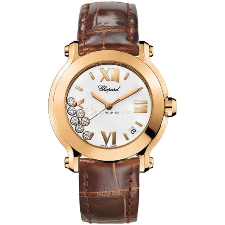 Chopard Happy Sport Womens watch Quartz Rose gold 277471 5001