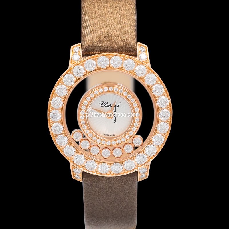 Chopard Happy Diamonds Womens watch Quartz Rose gold 209412-5001
