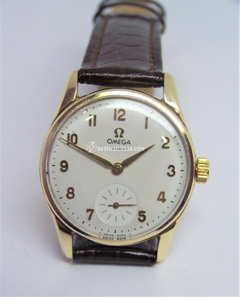 Omega Mens watch Unisex Manual winding Yellow gold 13339