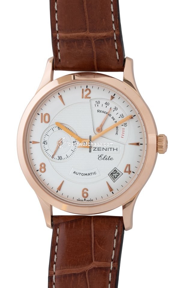 Zenith Elite Power Reserve Mens watch Unisex Automatic Rose gold 18.1125.685