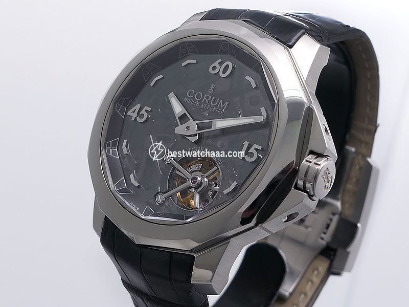 Corum Admirals Cup Mens watch Unisex Manual winding Titanium 010.102.04 0001 AO15