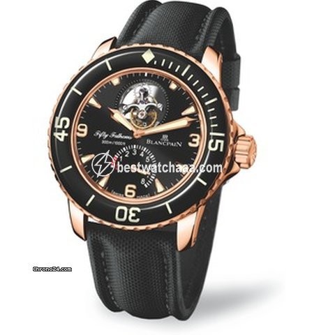 Blancpain Fifty Fathoms Mens watch Unisex Automatic Rose gold 5025-3630-52
