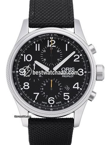 Oris Big Crown ProPilot Chronograph Mens watch Unisex Automatic Steel 01 774 7699 4134-07 5 22 15FC