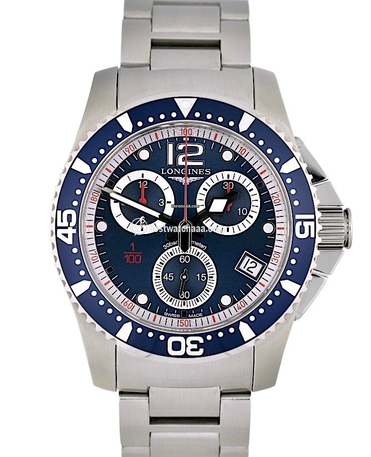 Longines HydroConquest Mens watch Unisex Quartz Steel L38434966