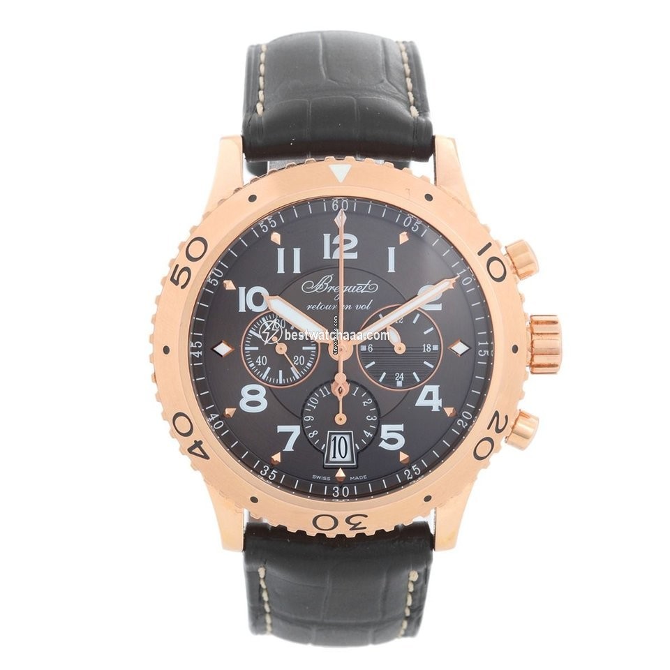 Breguet Type XX - XXI - XXII Mens watch Unisex Automatic Rose gold 3810BR