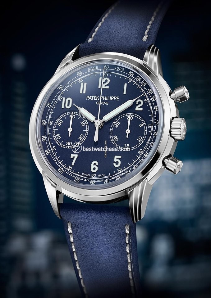 Patek Philippe Chronograph Mens watch Unisex Manual winding White gold 5172G