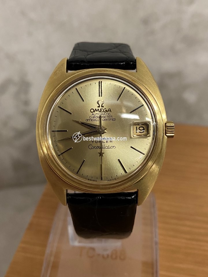 Omega Constellation Mens watch Unisex Automatic Yellow gold 168.009