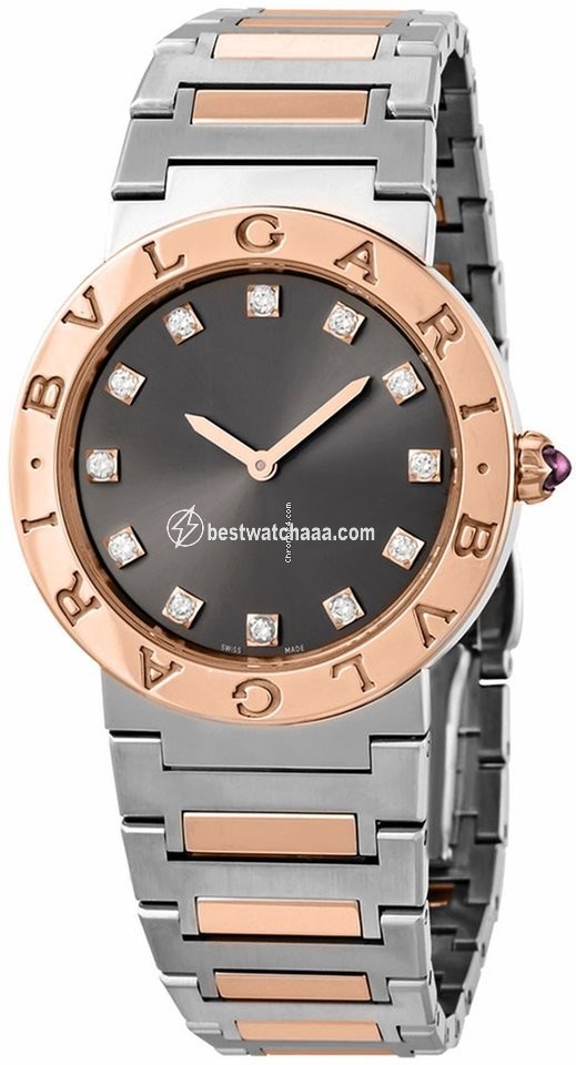 Bulgari Womens watch Quartz Gold Steel 103067